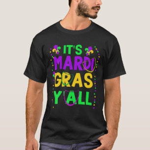 Camiseta Es la divertida fiesta del desfile del Mardi Gras