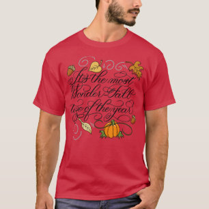Camiseta Es la época de otoño más maravillosa del año