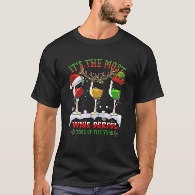 Camiseta Es la época más desagradable del año del alcohol (Anverso)
