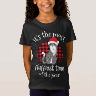 Camiseta Es la época más fluida del año Santa Cat