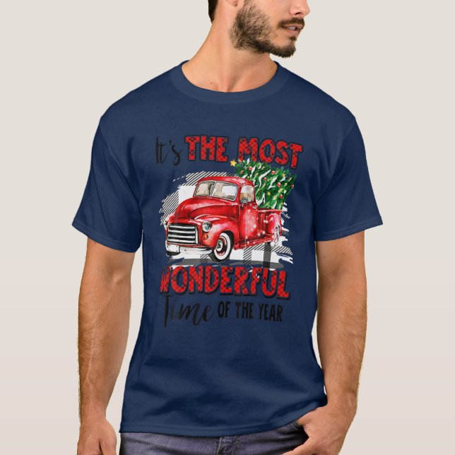 Camiseta Es la época más maravillosa del año Navidades (Anverso)