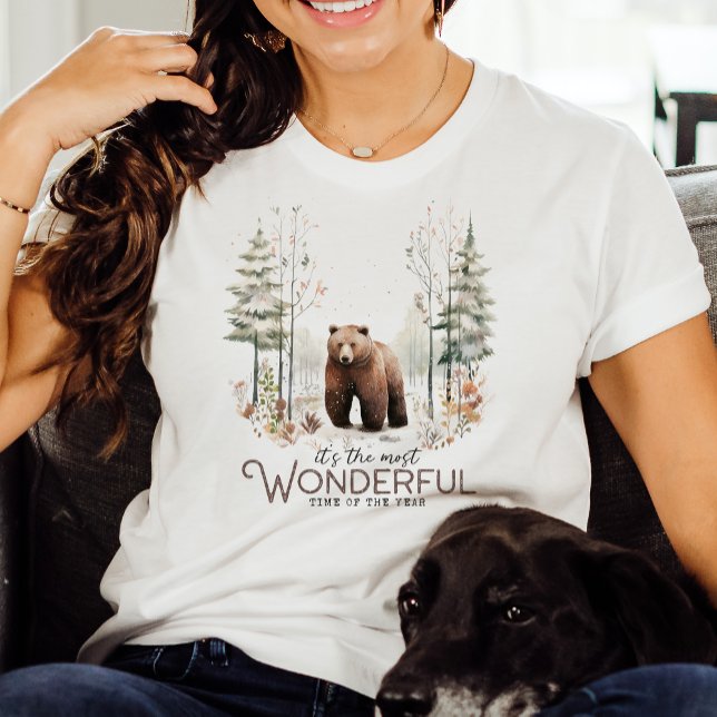 Camiseta Es la época más maravillosa del año, osito (Subido por el creador)