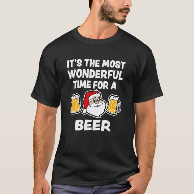 Camiseta Es la época más maravillosa para el navidad de una (Anverso)