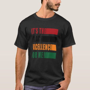 Camiseta Es La Excelencia Para Mí Melanin Black Revoluti