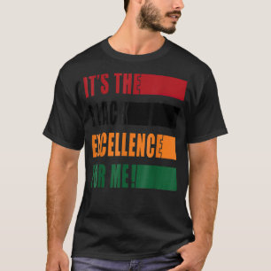 Camiseta Es La Excelencia Para Mí Melanin Black Revoluti