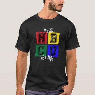 Camiseta Es La HBCU Para Mí Bloques Letterman
