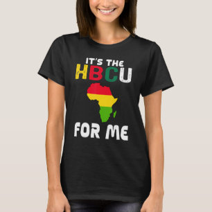 Camiseta Es la HBCU para mi futuro estudiante o negro de gr
