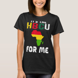 Camiseta Es la HBCU para mi futuro estudiante o negro de gr