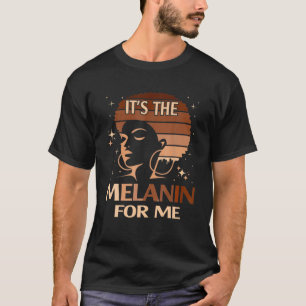 Camiseta Es la historia negra para mí de África melanada