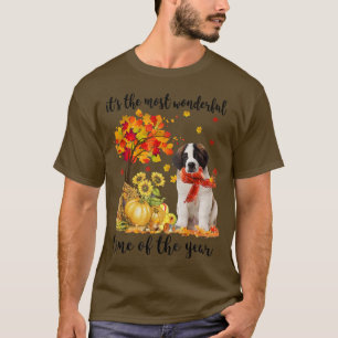 Camiseta Es La Hora De Otoño Más Maravillosa De San Bernard