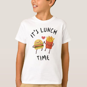 Camiseta Es la hora del almuerzo