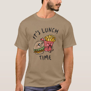 Camiseta Es la hora del almuerzo
