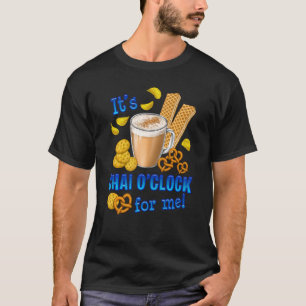 Camiseta Es La Hora Del Chai Divertido Café Té Bebida