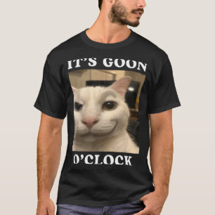 Camiseta Es la hora del Goon Gato Divertido
