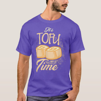 Camiseta Es la hora del tofu, una divertida vegetariana veg