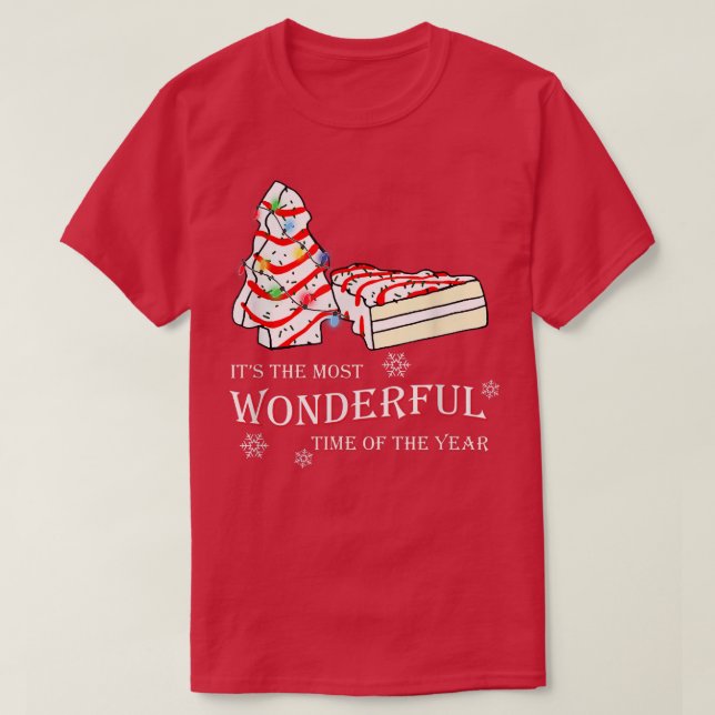 Camiseta Es La Hora Más Maravillosa Del Año Debbie Chr (Diseño del anverso)