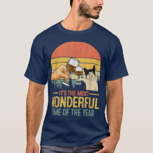 Camiseta Es La Hora Más Maravillosa Del Año Gato De Familia