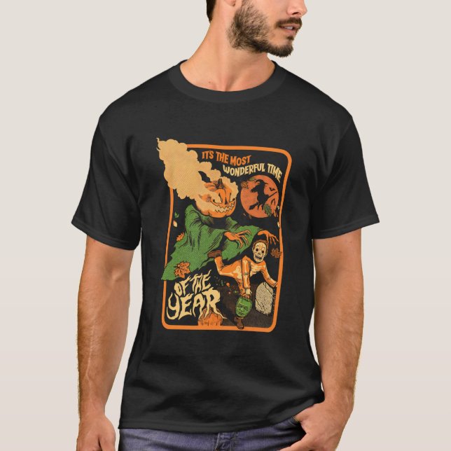 Camiseta Es La Hora Más Maravillosa Del Año Halloween (Anverso)