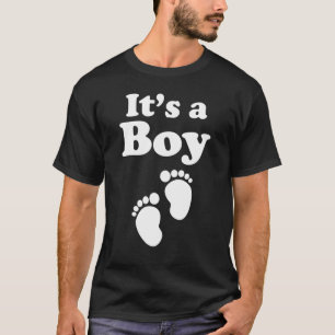 Camiseta Es la Invitación de Baby Shower revelada por un ni