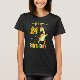 Camiseta Es la jirafa de mi cumpleaños número 24