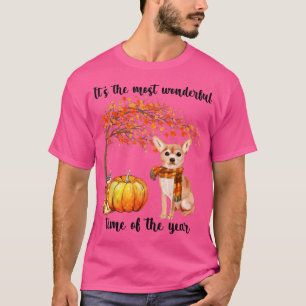 Camiseta Es La Maravillosa Escarfa De Chihuahua De Otoño