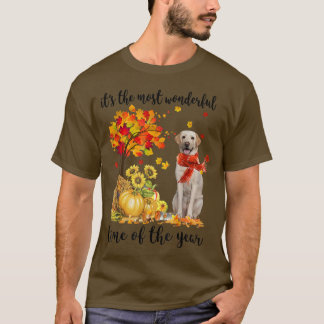 Camiseta Es La Más Maravillosa Hora De Otoño Labrador Pumpk
