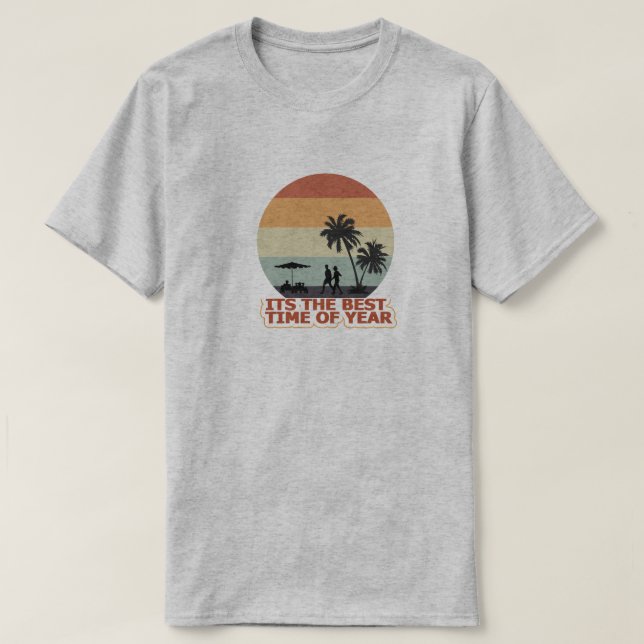 Camiseta es la mejor época del año (Diseño del anverso)