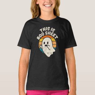 Camiseta Es la película de boom retro de Halloween Ghost T-