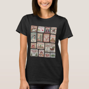 Camiseta Es La Temporada Feliz Navidad Fiesta Xmas Familia