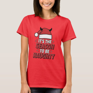 Camiseta Es la temporada para ser travieso