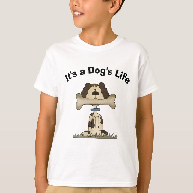 Camiseta Es la vida de un perro (Anverso)