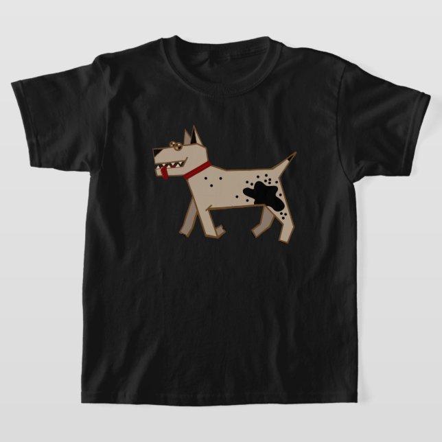 Camiseta Es la vida de un perro duro (Distribución)