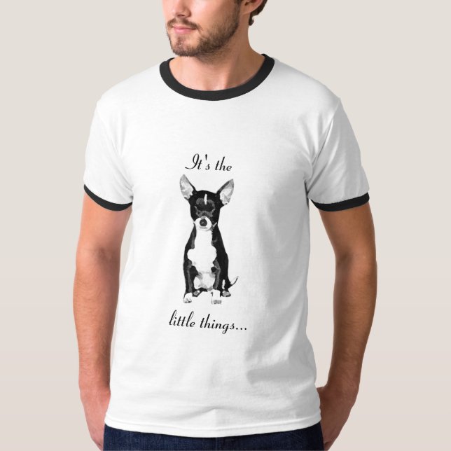 Camiseta Es las pequeñas cosas (Anverso)