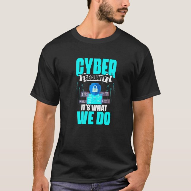 Camiseta Es lo que hacemos cibernauta programador de comput (Anverso)
