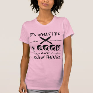 Camiseta Es lo que lo hago yo cocino y sé cosas