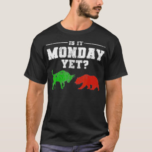 Camiseta Es Lunes Aún Funcionario Comerciante De La Bolsa