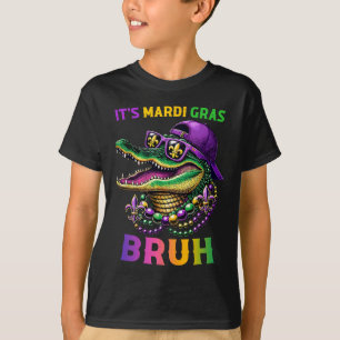 Camiseta Es Mardi Gras Bruh Marigator Mardi Gra