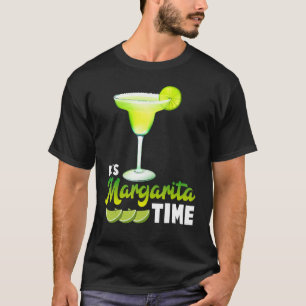 Camiseta Es Margarita Time Fiesta de bebidas alcohólicas Te