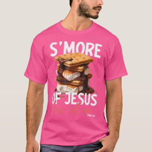 Camiseta Es Más De Jesús Menos De Mí Graciosa Smore Cristia