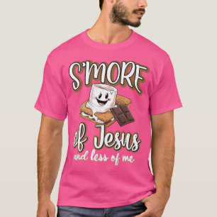 Camiseta Es Más De Jesús Y Menos De Mí Gracioso Cristiano