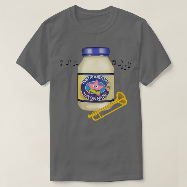 Camiseta Es Mayonnaise Un Instrumento (Diseño del anverso)
