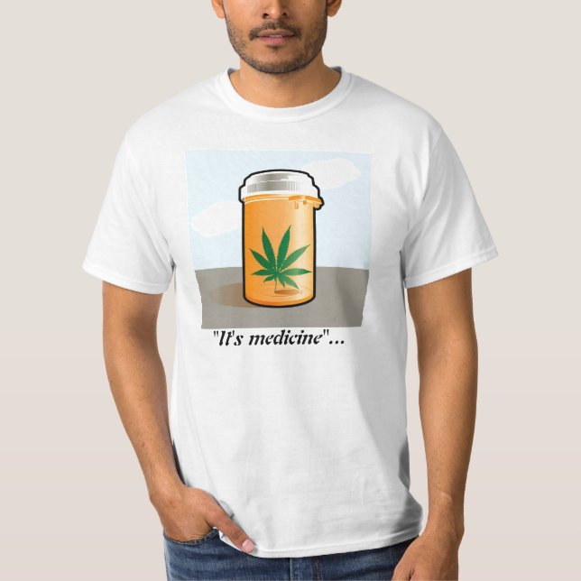 Camiseta "Es medicina " (Anverso)