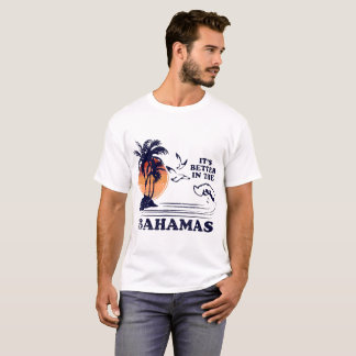 Camiseta es mejor en el campo de Bahamas