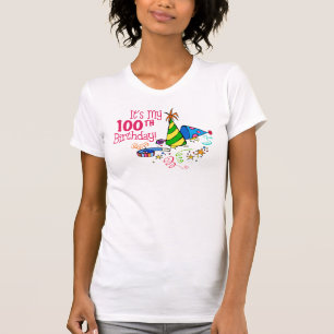 Camiseta Es mi 100o cumpleaños (los gorras del fiesta)