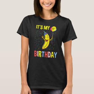 Camiseta Es mi 11.ª banana de cumpleaños