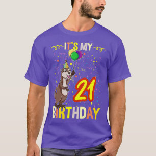 Camiseta Es mi 21ª orgía de cumpleaños