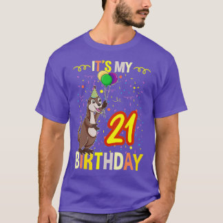 Camiseta Es mi 21ª orgía de cumpleaños