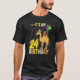 Camiseta Es mi 24.º Camello Dromedary