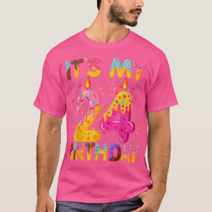 Camiseta Es mi 24to cumpleaños dulce donut de 24 años Funn