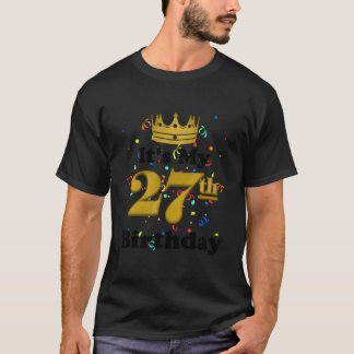 Camiseta Es Mi 27 Cumpleaños